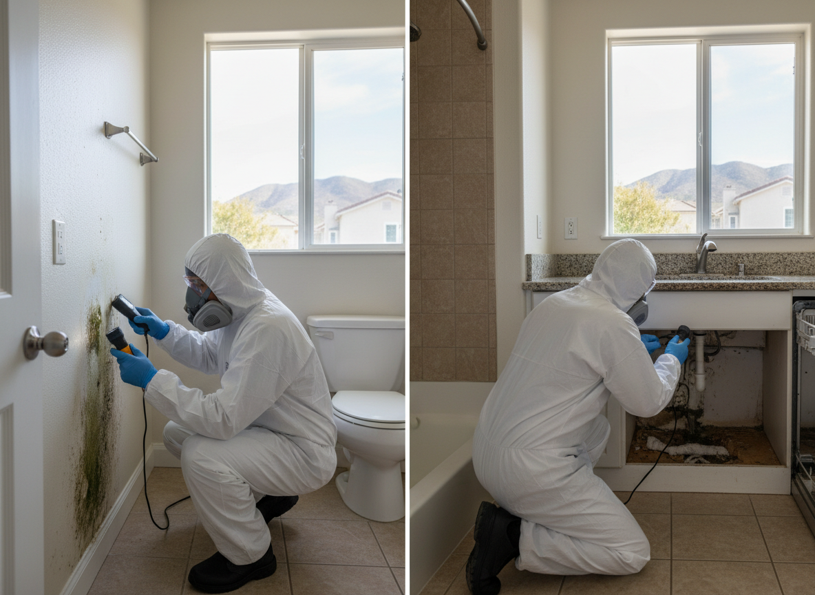 Checking for Mold in Chatsworth Bathrooms and Kitchens